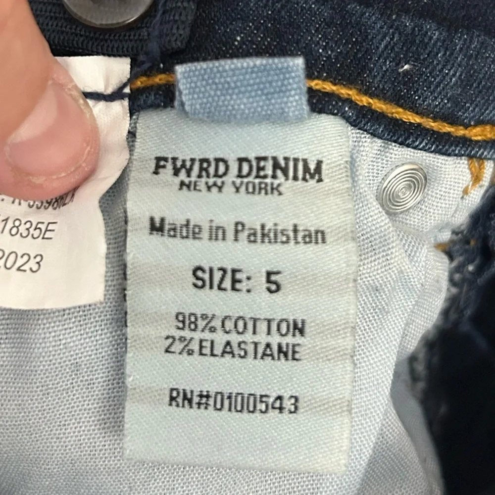 5 for $25🔥FWRD Denim Distressed Adjustable‎ Waist Jeans Girls Size 5T